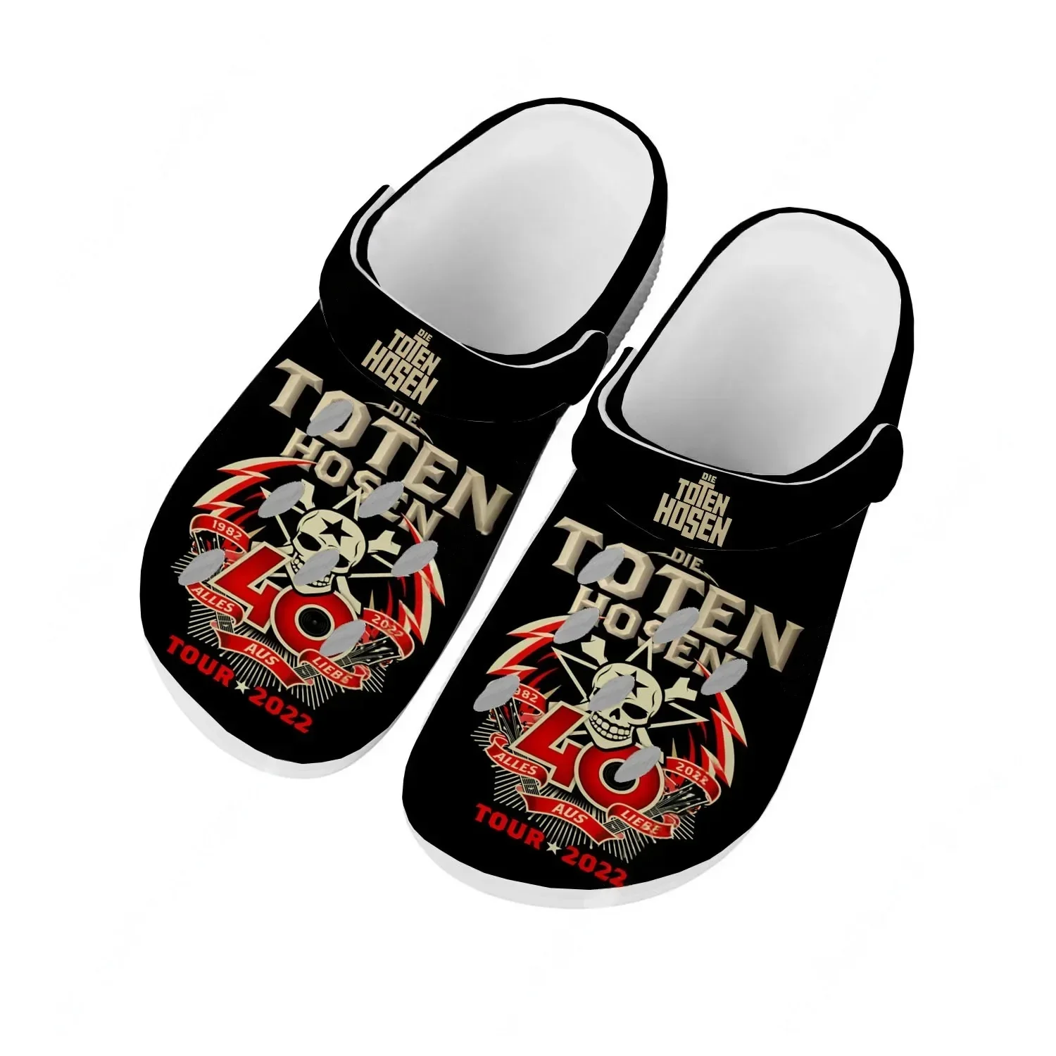 Die Toten Hosen Water Shoes Mens Womens Comfortable Fashion Home Garden Clogs Customizd Sandals Beach Breathable Hole Slippers
Die Toten Hosen Water Shoes Mens Womens Comfortable Fashion Home Garden Clogs Customizd Sandals Beach Breathable Hole Slippers