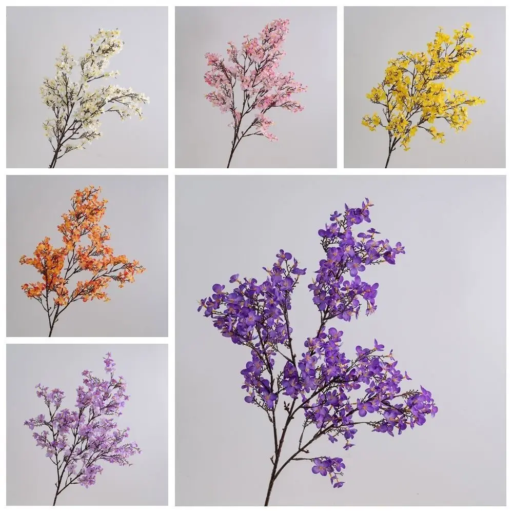 97cm Artificial Peach Blossom Branch Real Touch Plastic Silk Peach Blossom Handmade Elegant Fake Flower Wedding Decor
97cm Artificial Peach Blossom Branch Real Touch Plastic Silk Peach Blossom Handmade Elegant Fake Flower Wedding Decor
