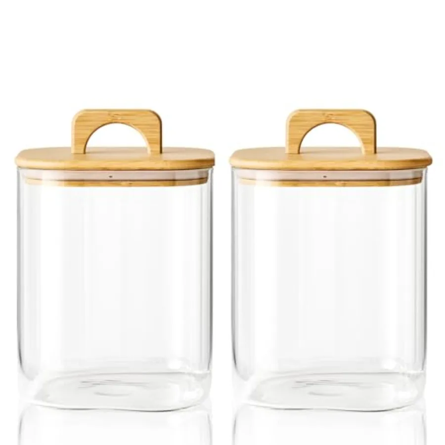 3 qt Glass Jars for Laundry Room Organization, 96 oz Laundry Pods Container, Glass Food Storage Jars with Airtight Lid, 2 Pack,
3 qt Glass Jars for Laundry Room Organization, 96 oz Laundry Pods Container, Glass Food Storage Jars with Airtight Lid, 2 Pack,