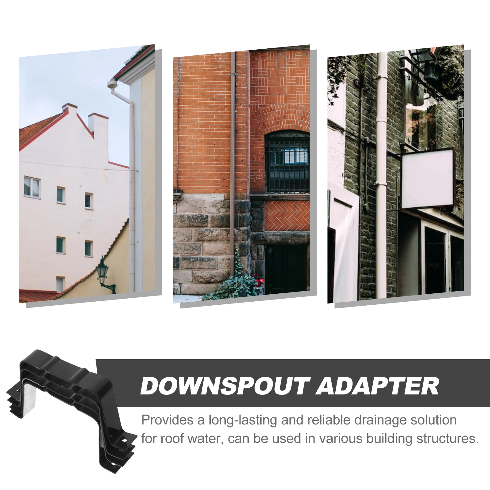 4pcs Downspout Locator Aluminum Alloy Durable Rust Resistance Gutter Accessories Strap for Drainage System Maintenance
4pcs Downspout Locator Aluminum Alloy Durable Rust Resistance Gutter Accessories Strap for Drainage System Maintenance