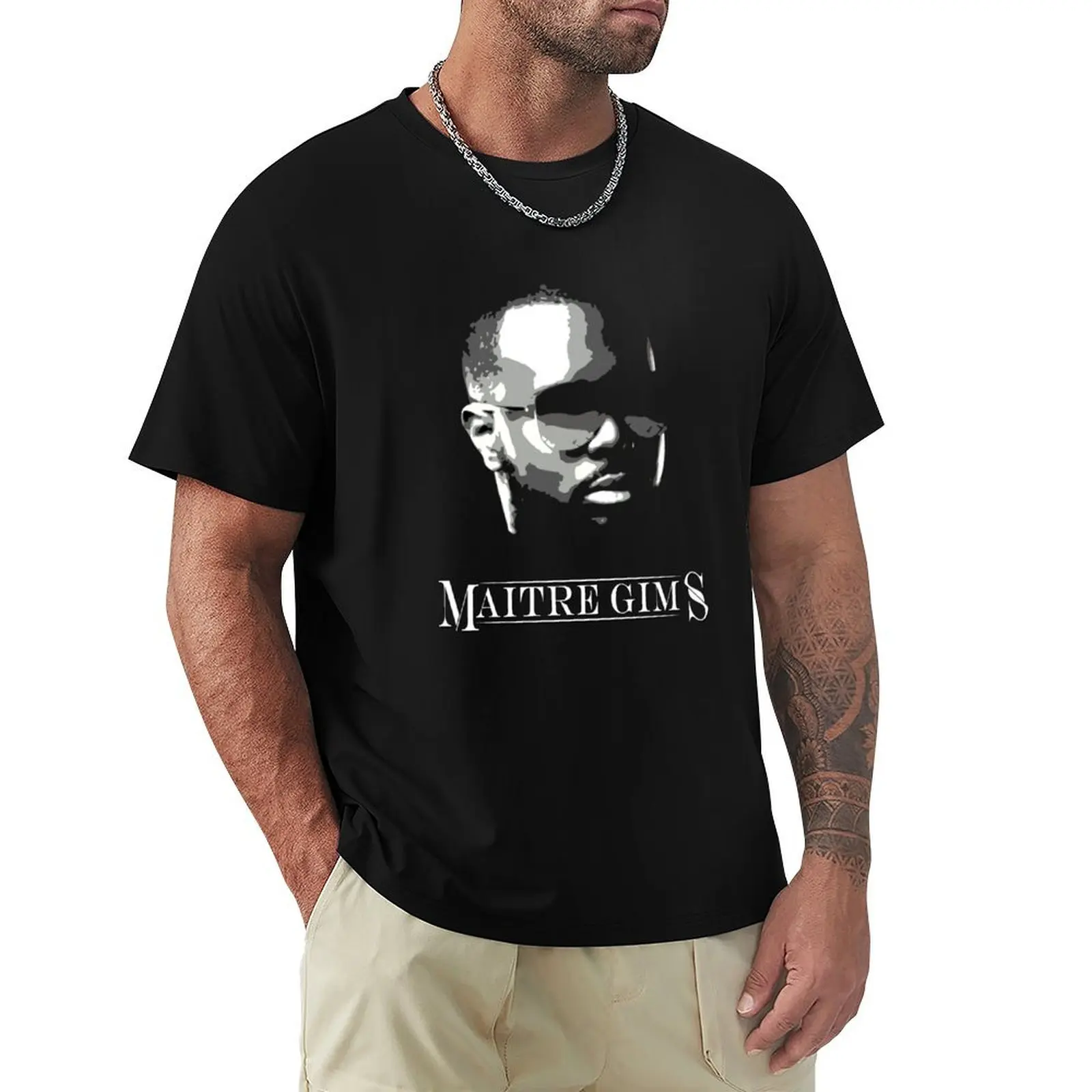 BLACK MAITRE GIMS T-Shirt Lightweight Sport Basic T-Shirt
BLACK MAITRE GIMS T-Shirt Lightweight Sport Basic T-Shirt