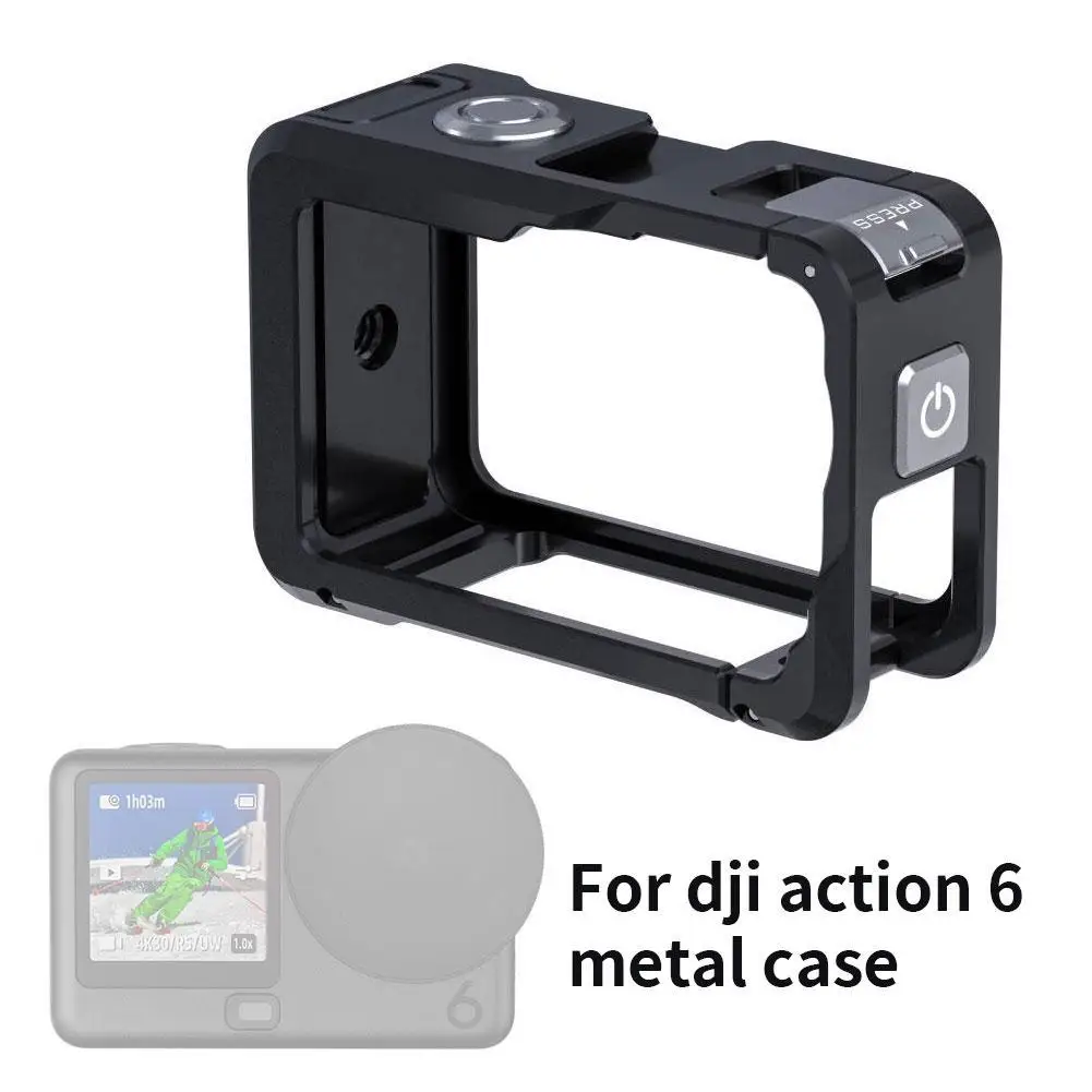 Чехол с рамкой, полный защитный быстросъемный чехол для DJI Action 6, металлическая клетка, расширение, полная защита, аксессуары для камеры
Чехол с рамкой, полный защитный быстросъемный чехол для DJI Action 6, металлическая клетка, расширение, полная защита, аксессуары для камеры