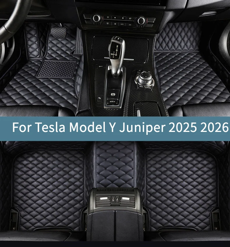 Полный комплект автомобильных ковриков для Tesla Model Y Juniper 2025 2026, аксессуары для интерьера, напольные коврики для автомобилей
Полный комплект автомобильных ковриков для Tesla Model Y Juniper 2025 2026, аксессуары для интерьера, напольные коврики для автомобилей