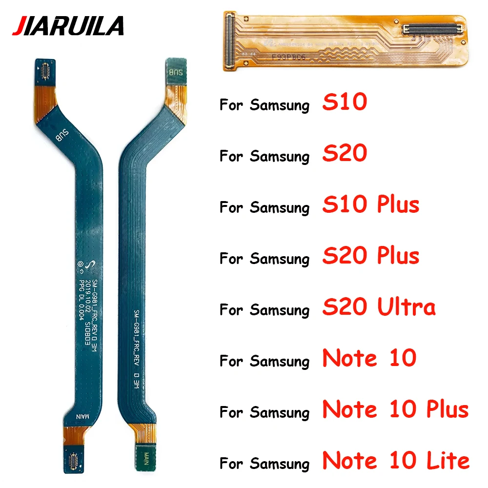 LCD Motherboard Connector Flex Cable for Samsung S20 Ultra S20 Fe S10 Plus Mainboard, LCD Display Connector Ribbon
LCD Motherboard Connector Flex Cable for Samsung S20 Ultra S20 Fe S10 Plus Mainboard, LCD Display Connector Ribbon