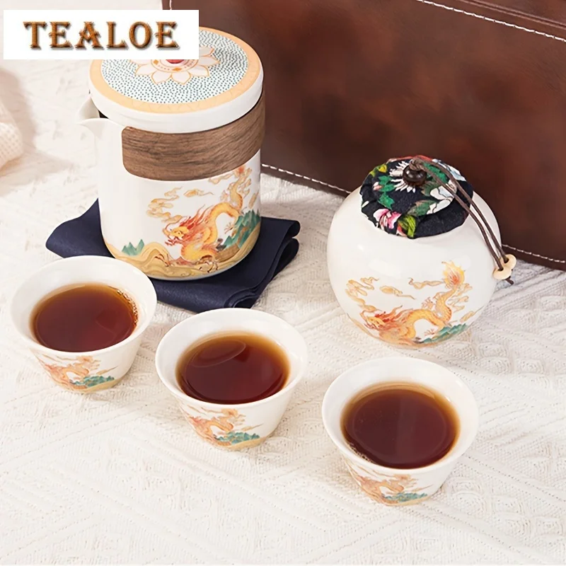 Portable Travel Tea Set Mini Set Purple Sand Outdoor Travel Camping Express Cup Glass Teapot Tea Drinking Equipment
Portable Travel Tea Set Mini Set Purple Sand Outdoor Travel Camping Express Cup Glass Teapot Tea Drinking Equipment