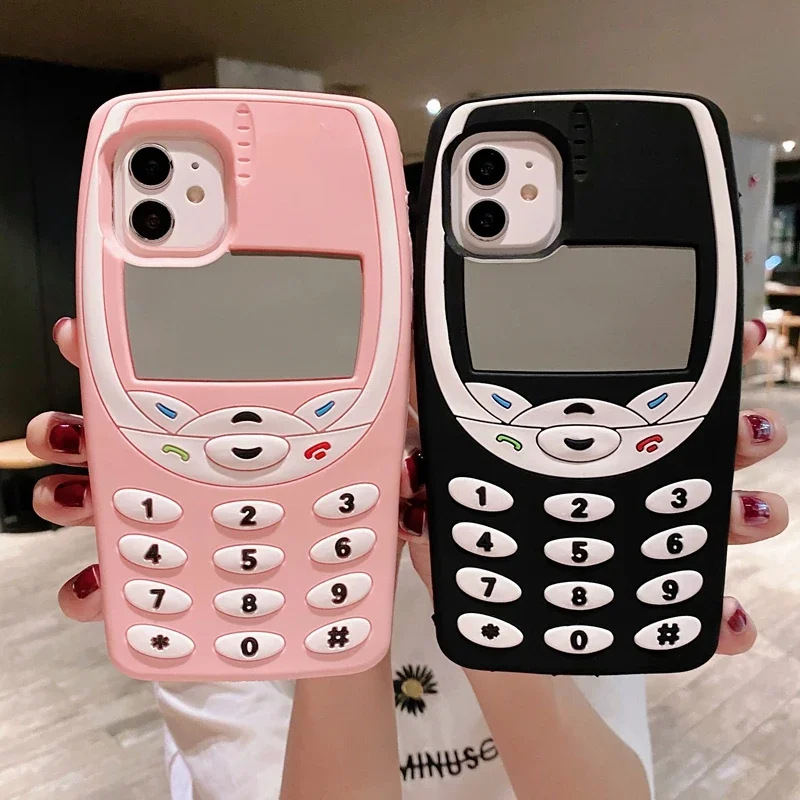 For iPhone 16 15 14 13 12 11 X XR XS Max 6 7 8 Plus 3D Cute Cartoon Old Style Soft Silicone Case Phone Back Cover Original Shell
For iPhone 16 15 14 13 12 11 X XR XS Max 6 7 8 Plus 3D Cute Cartoon Old Style Soft Silicone Case Phone Back Cover Original Shell
