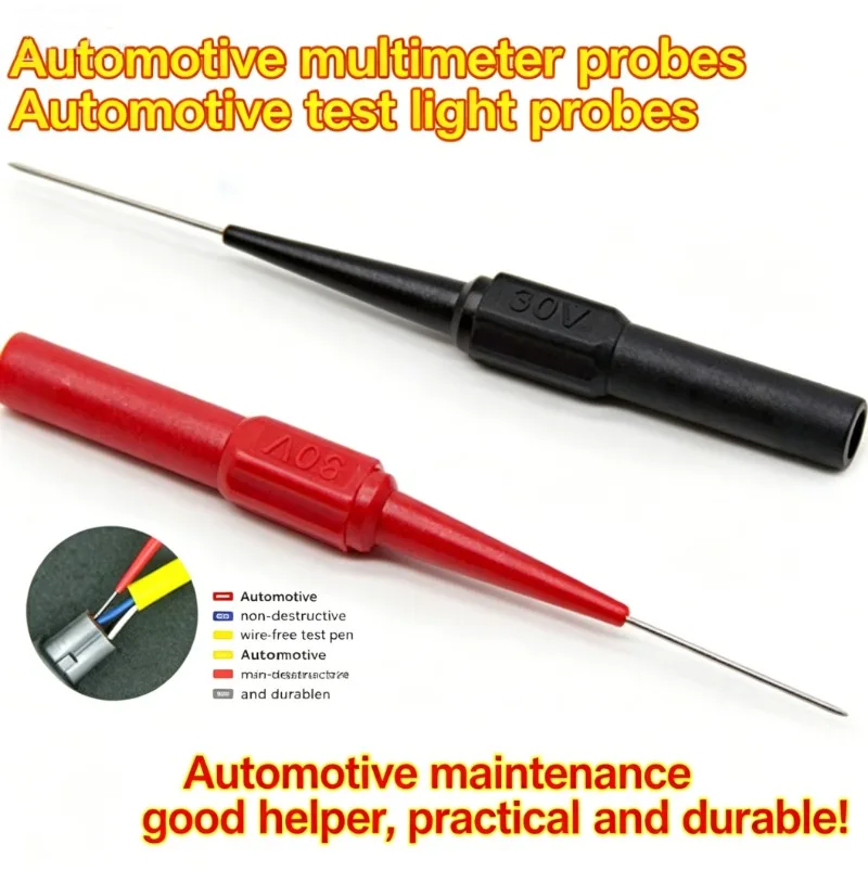 Automotive maintenance test probe, wire piercing signal pin, high temperature resistant wire probe
Automotive maintenance test probe, wire piercing signal pin, high temperature resistant wire probe