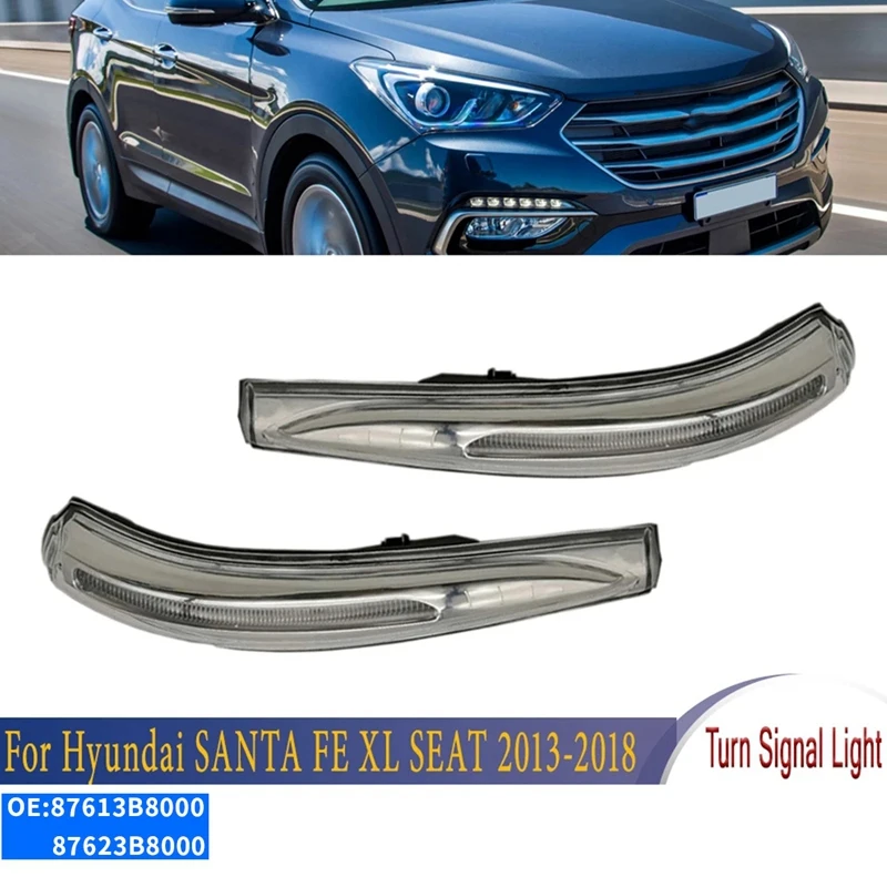 Поворотный сигнал для зеркала заднего вида Hyundai Santa Fe 2013-2018
Поворотный сигнал для зеркала заднего вида Hyundai Santa Fe 2013-2018