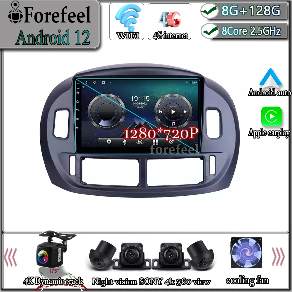 Android 12 для Toyota Estima Acr30 2002-2006 мультимедийная навигация GPS Видео Авторадио плеер Автомобильный стерео монитор радио
Android 12 для Toyota Estima Acr30 2002-2006 мультимедийная навигация GPS Видео Авторадио плеер Автомобильный стерео монитор радио