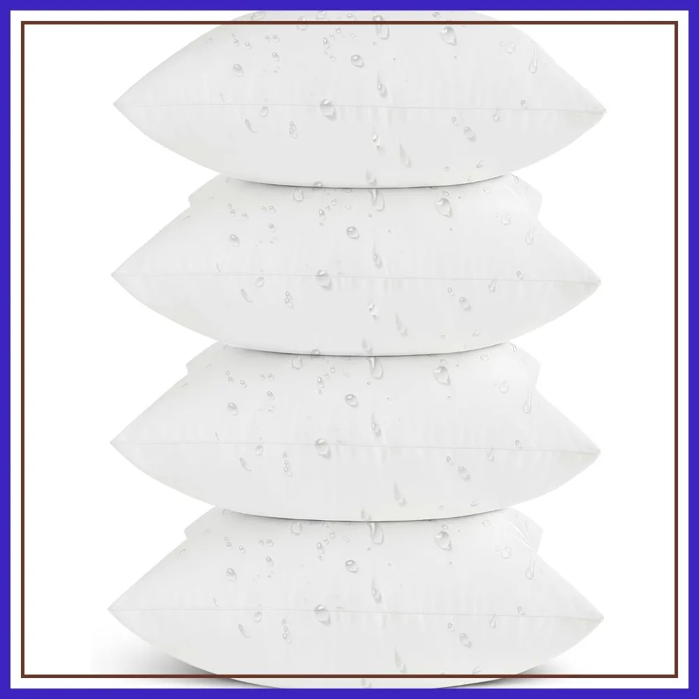 20x20 Waterproof Square Throw Pillow Inserts, Set of 4 for Outdoor Patio Couch Sofa Bed
20x20 Waterproof Square Throw Pillow Inserts, Set of 4 for Outdoor Patio Couch Sofa Bed