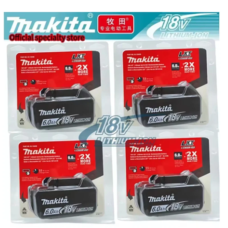 100% 18V 6.0Ah original Makita 18V Rechargeable Battery Makita 18V DTW700 BL1830B DTD173HP488D BL1850 BL1850B Power Tools
100% 18V 6.0Ah original Makita 18V Rechargeable Battery Makita 18V DTW700 BL1830B DTD173HP488D BL1850 BL1850B Power Tools