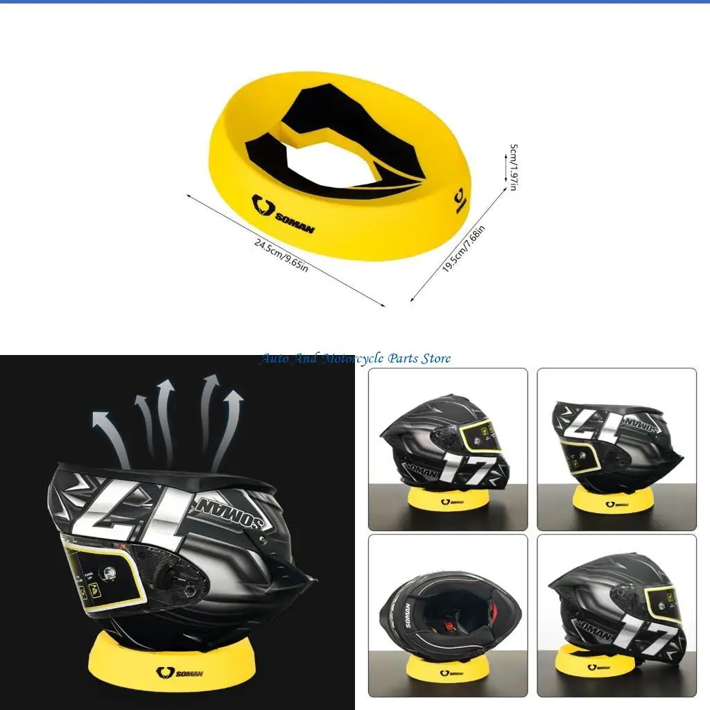 P9FD Motorbike Helmet Stand, Helmet Service Pad, Helmet Support Donuts Rings Display
P9FD Motorbike Helmet Stand, Helmet Service Pad, Helmet Support Donuts Rings Display