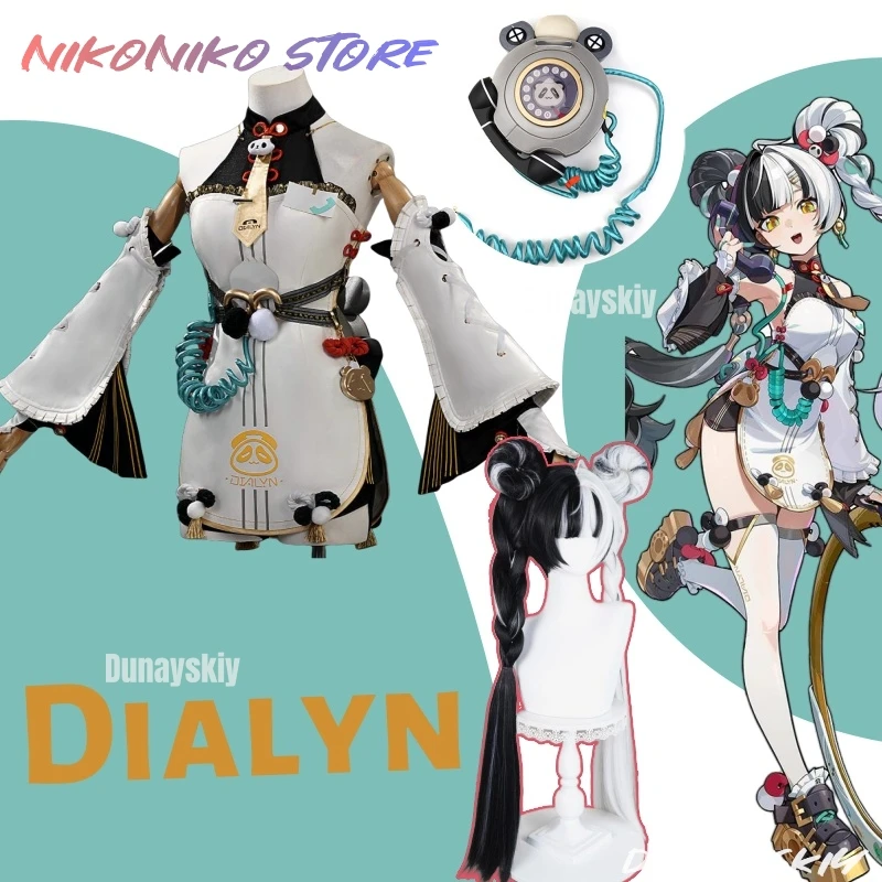 Dialyn Косплей 코스프레 의상 Парик Zenless Zone Zero Krampus Совместимость Платье Юбка Аксессуары Для Волос Для Женщин Девочек Рождество
Dialyn Косплей 코스프레 의상 Парик Zenless Zone Zero Krampus Совместимость Платье Юбка Аксессуары Для Волос Для Женщин Девочек Рождество