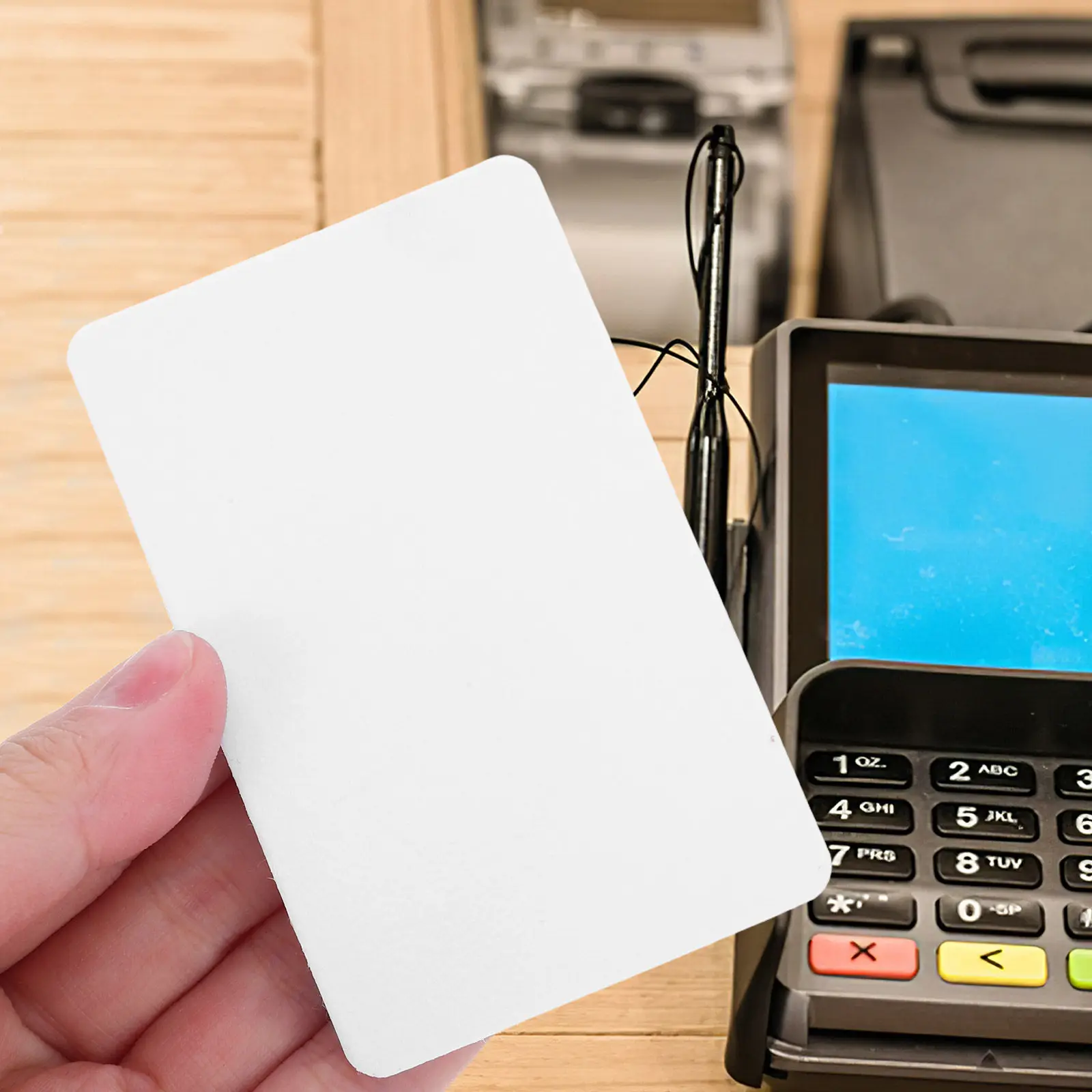 10Pcs Card Reader Cleaning Cards Easy Use Quick Dry Sealed Packaging Compatible with Pos Terminal Credit Card Reader
10Pcs Card Reader Cleaning Cards Easy Use Quick Dry Sealed Packaging Compatible with Pos Terminal Credit Card Reader