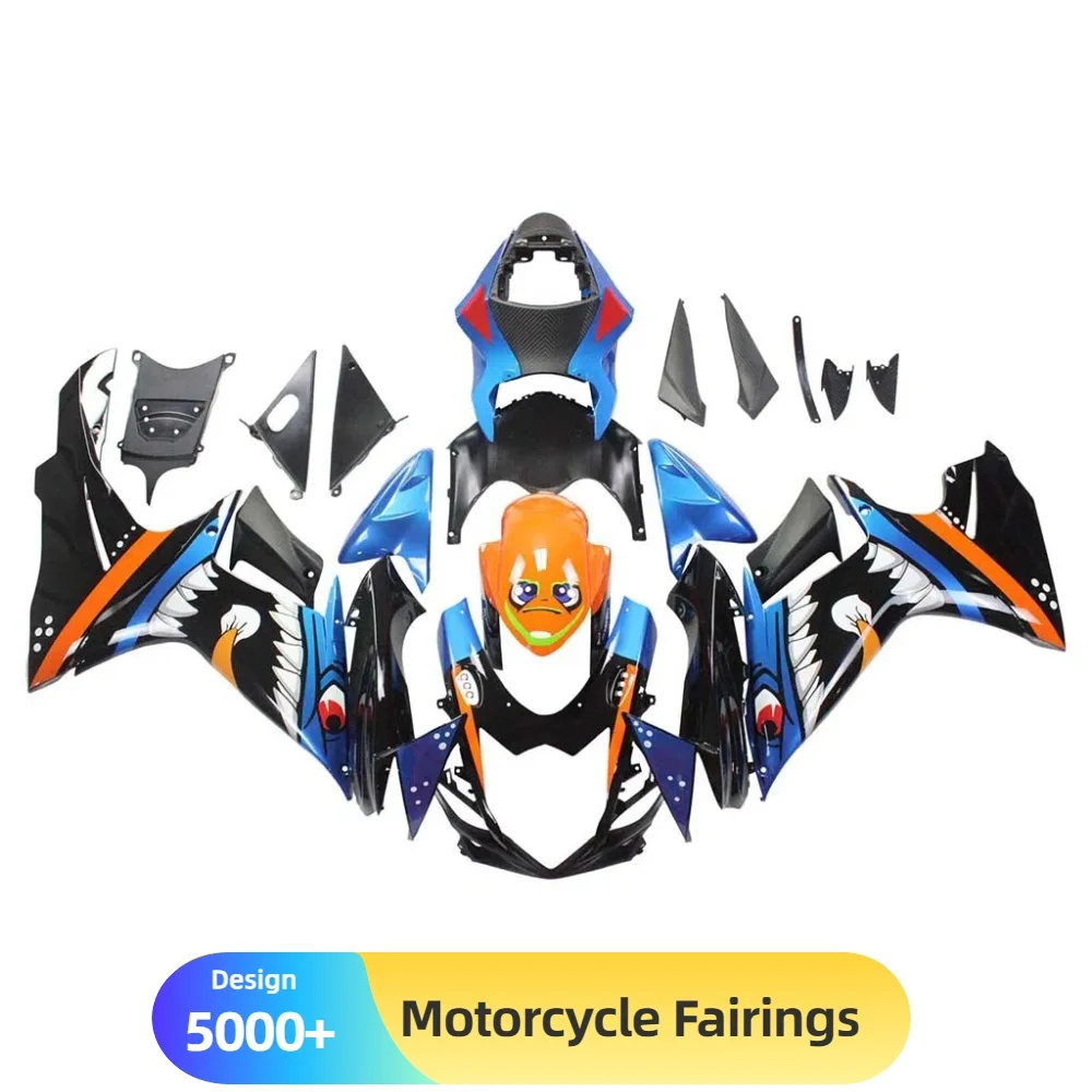 Комплект обтекателей послепродажного обслуживания мотоцикла для SUZUKI GSXR600 K11 2011-2024 с литым АБС-пластиком, 100% идеально подходит 
Комплект обтекателей послепродажного обслуживания мотоцикла для SUZUKI GSXR600 K11 2011-2024 с литым АБС-пластиком, 100% идеально подходит