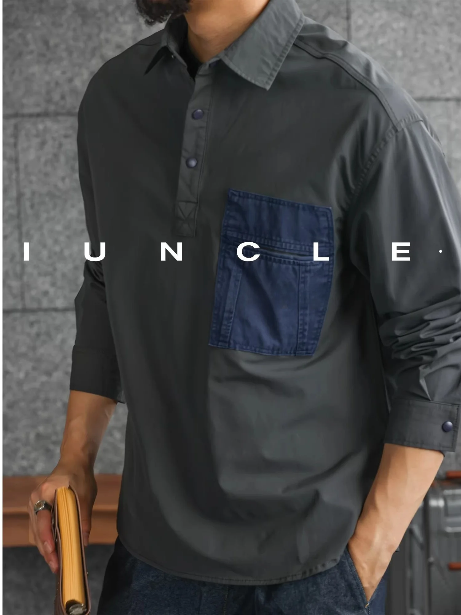Large Size American Retro Collared f Open ket Long Sve Men's Casual Busin irt Spring Autumn Top
Large Size American Retro Collared f Open ket Long Sve Men's Casual Busin irt Spring Autumn Top