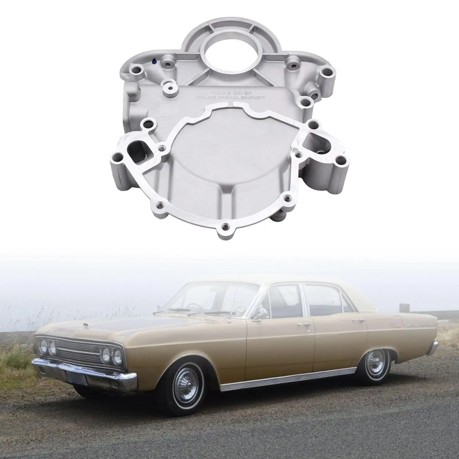 Aluminum Timing Chain Cover Spare Parts for Ford SB 289 302 351 Windsor
Aluminum Timing Chain Cover Spare Parts for Ford SB 289 302 351 Windsor