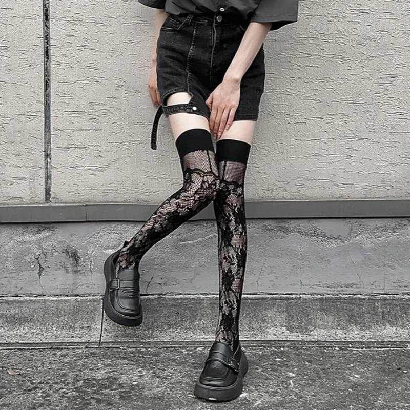 Sexy Lace Floral Mesh Fishnet Stockings Thigh High Socks Women Stockings JK Girls Knee High Socks Thigh High Stocking Hollow Out
Sexy Lace Floral Mesh Fishnet Stockings Thigh High Socks Women Stockings JK Girls Knee High Socks Thigh High Stocking Hollow Out