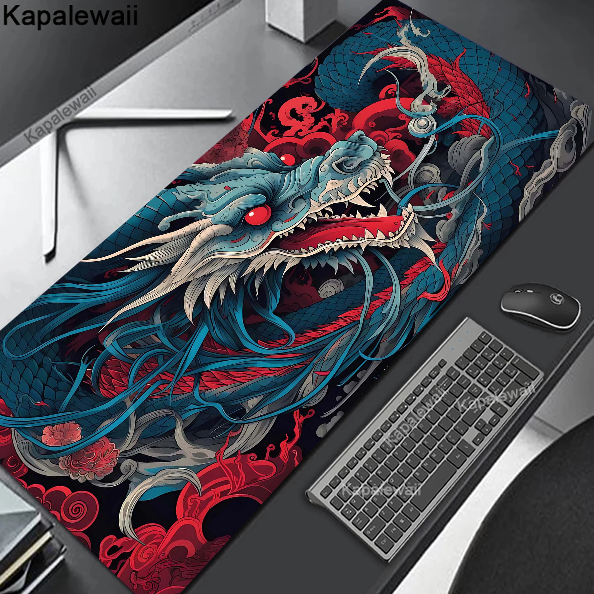 Large Mouse Pad Japanese Style Dragon Gamer Computer Accessories Keyboard Table Mat Mousepad Gaming Laptop Desk Accessory Pc
Large Mouse Pad Japanese Style Dragon Gamer Computer Accessories Keyboard Table Mat Mousepad Gaming Laptop Desk Accessory Pc