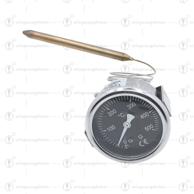 Black Dial Pizza Oven Capillary Thermometer, Kiln Thermometer 500°C, All Stainless Steel High Temperature Resistant
Black Dial Pizza Oven Capillary Thermometer, Kiln Thermometer 500°C, All Stainless Steel High Temperature Resistant