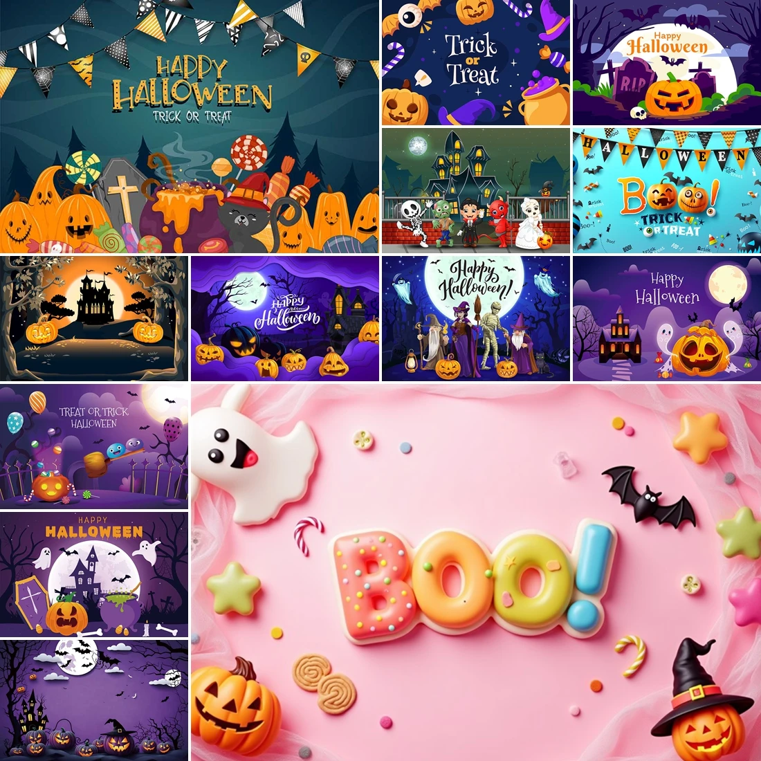 MOON.QG 2025 Happy Halloween Photography Backdrop Pumpkin Castle Moon Photozone Background Baby Photo Studio Photobooth Banner
MOON.QG 2025 Happy Halloween Photography Backdrop Pumpkin Castle Moon Photozone Background Baby Photo Studio Photobooth Banner