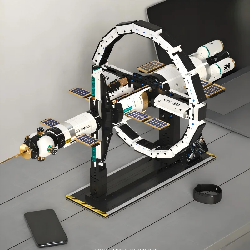 2026 New High-Difficulty Giant Space Station Building Block Puzzle Toy, Electric Rotating Model for Boys Age 8+, Birthday Gift
2026 New High-Difficulty Giant Space Station Building Block Puzzle Toy, Electric Rotating Model for Boys Age 8+, Birthday Gift