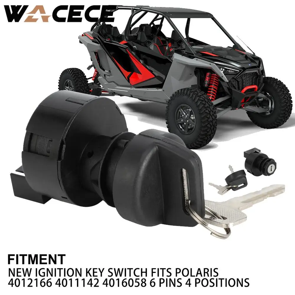 Ignition key switch Motorcycles Accessories Lock Main Switches ATV UTV Motocross For 4012166 4011142 4016058 6 PINS 4 POSITIONS
Ignition key switch Motorcycles Accessories Lock Main Switches ATV UTV Motocross For 4012166 4011142 4016058 6 PINS 4 POSITIONS