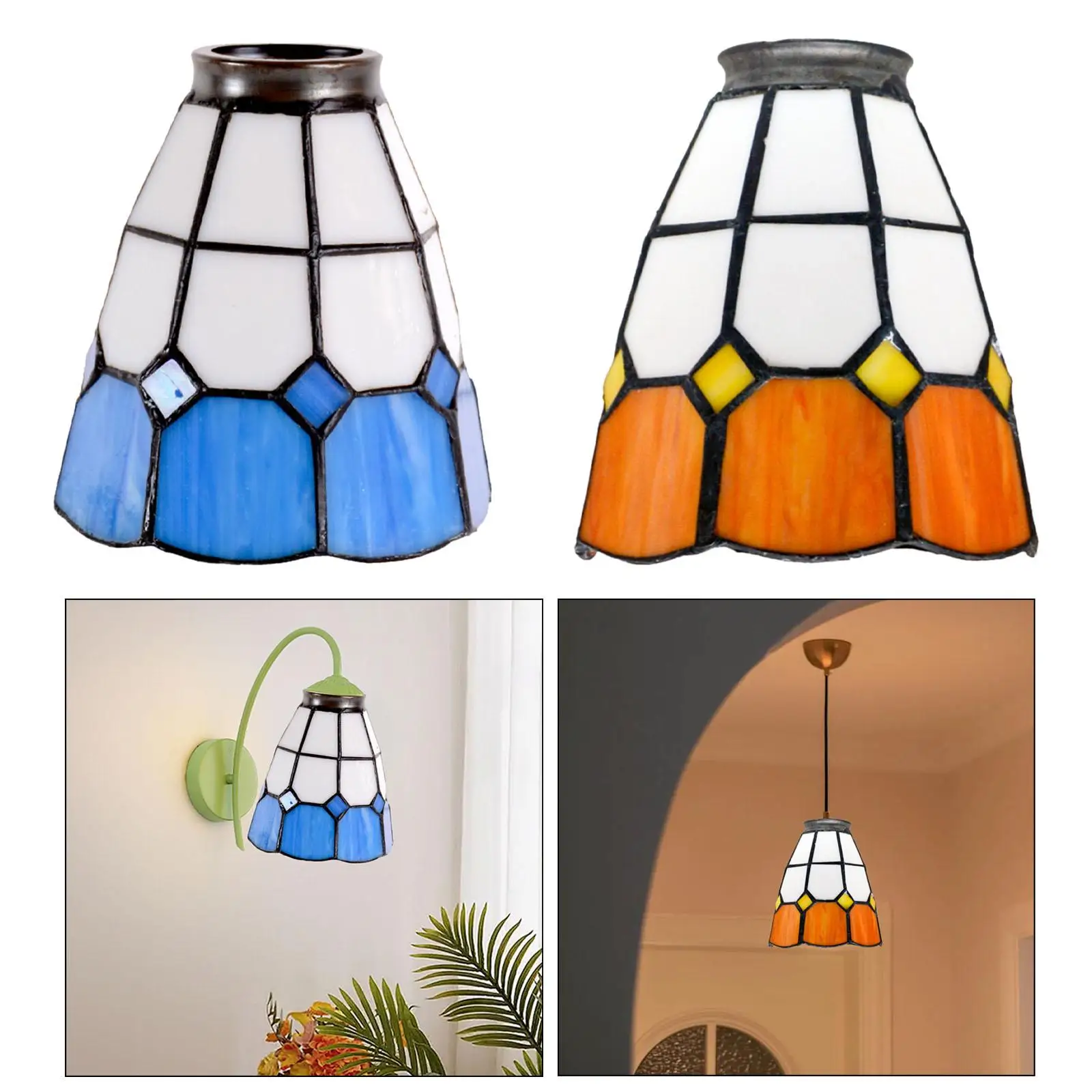 Glass Lamp Shade Light Fixture for E27 Sockets Loop 5in Diameter Wall Sconces Lampshade for Kitchen Corridor Bedroom Bar
Glass Lamp Shade Light Fixture for E27 Sockets Loop 5in Diameter Wall Sconces Lampshade for Kitchen Corridor Bedroom Bar
