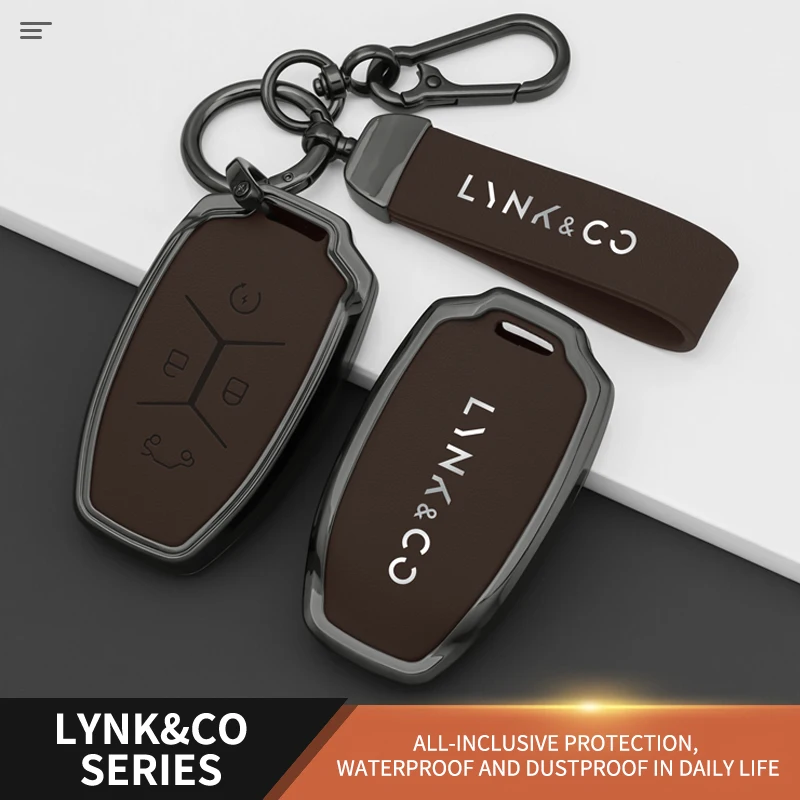 Zinc Alloy Leather Car Key Case Full Cover For Lynk&Co 05 06 09 5 6 Lynk Co 05 06 01 02 03 Protector Shell Keychain Accessory
Zinc Alloy Leather Car Key Case Full Cover For Lynk&Co 05 06 09 5 6 Lynk Co 05 06 01 02 03 Protector Shell Keychain Accessory