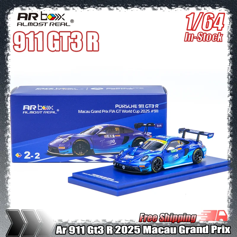 Ar 1:64 911 Gt3 R 2025 Macau Grand Prix #911 Event Version Simulation Alloy Miniature Die-Cast Car Models Custom Children'S Toys
Ar 1:64 911 Gt3 R 2025 Macau Grand Prix #911 Event Version Simulation Alloy Miniature Die-Cast Car Models Custom Children'S Toys