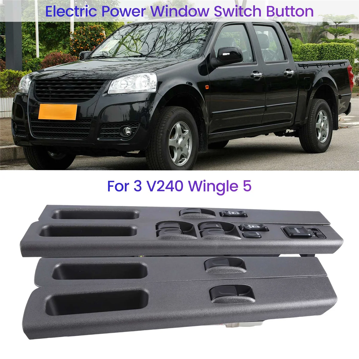 Car Electric Power Window Switch Lifter Regulator Control Button for Great Wall Wingle 3/V240 Wingle 5 2006-2011 With
Car Electric Power Window Switch Lifter Regulator Control Button for Great Wall Wingle 3/V240 Wingle 5 2006-2011 With