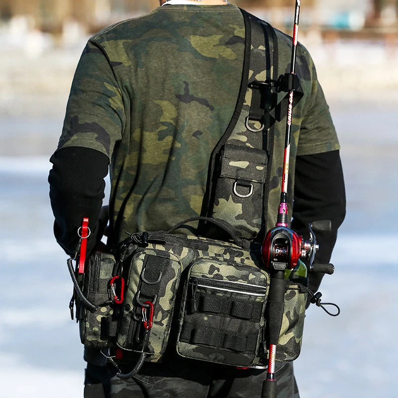 6 Colors Waist Men'S Tactical Crossbody Bag Oxford Cloth Multifunctional Luya Bag Large Capacity Storage Bag for Fishing
6 Colors Waist Men'S Tactical Crossbody Bag Oxford Cloth Multifunctional Luya Bag Large Capacity Storage Bag for Fishing
