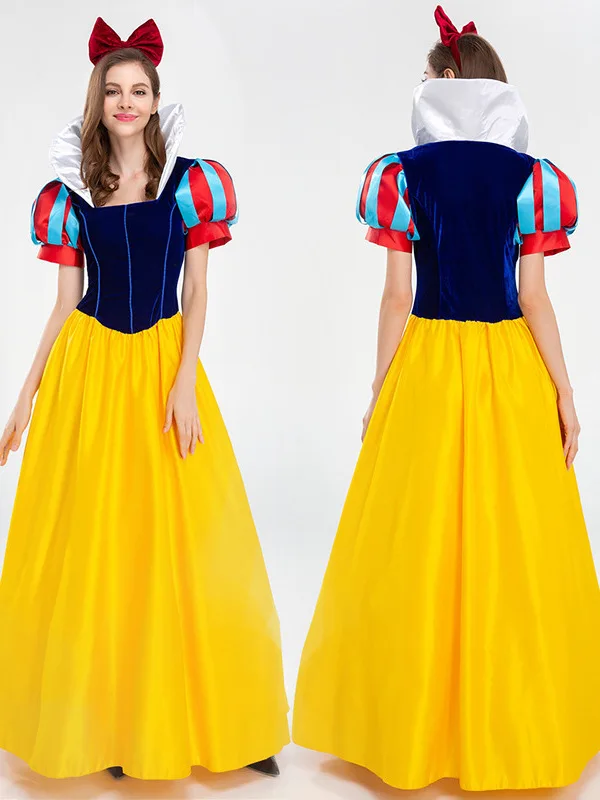 Adult Halloween Cosplay Fairy Tale White Snow Princess Skirt Stage Performance Birthday Party Costume Women's Traditional Clo...
Adult Halloween Cosplay Fairy Tale White Snow Princess Skirt Stage Performance Birthday Party Costume Women's Traditional Clo...