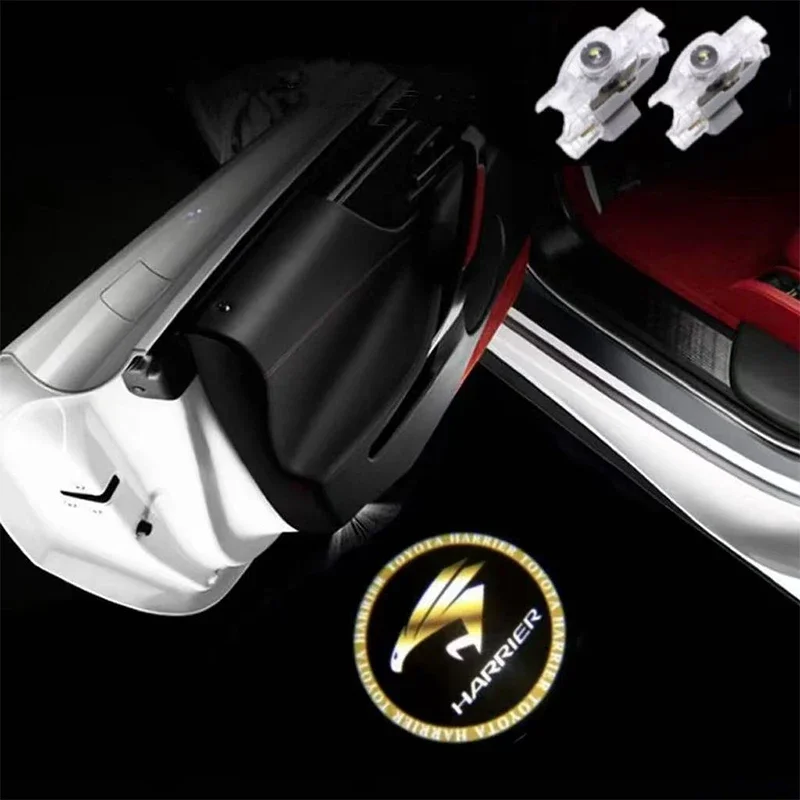 2 pcs LED Car Door Courtesy Laser Ghost Shadow Projector Light Lamp Fit For Harrier 30 60 XU30 XU60 2003 -2019 2020 2021 2022
2 pcs LED Car Door Courtesy Laser Ghost Shadow Projector Light Lamp Fit For Harrier 30 60 XU30 XU60 2003 -2019 2020 2021 2022