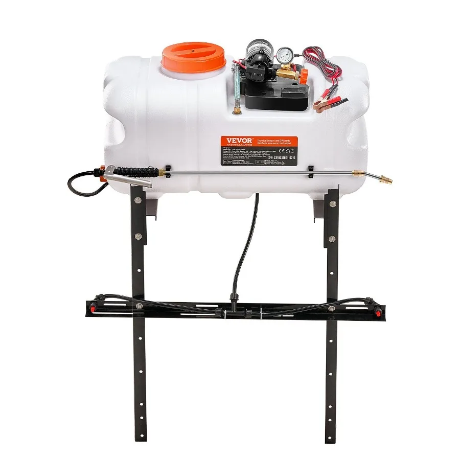 ATV Spot Sprayer 15.9 Gal 60 L ATV UTV Broadcast Sprayer with A Nozzle Boom 12 V Pump Weed Sprayer with Water Tank 1.9 GPM Flo
ATV Spot Sprayer 15.9 Gal 60 L ATV UTV Broadcast Sprayer with A Nozzle Boom 12 V Pump Weed Sprayer with Water Tank 1.9 GPM Flo