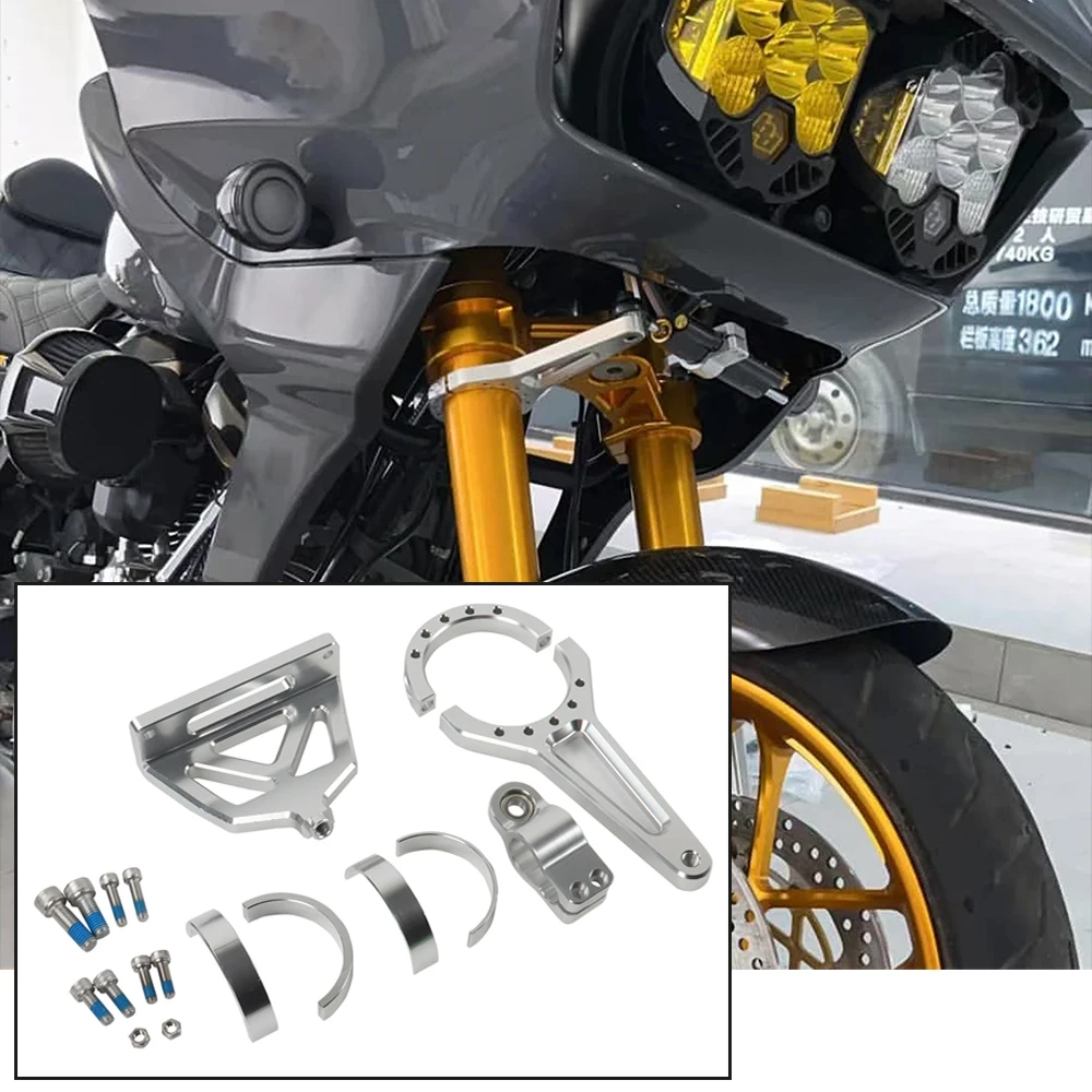 Motorcycle Suspension Parts Steering Damper Bracket with Front Forks 54mm/58mm/49mm For Harley Touring Road Glide Models 2015+UP
Motorcycle Suspension Parts Steering Damper Bracket with Front Forks 54mm/58mm/49mm For Harley Touring Road Glide Models 2015+UP