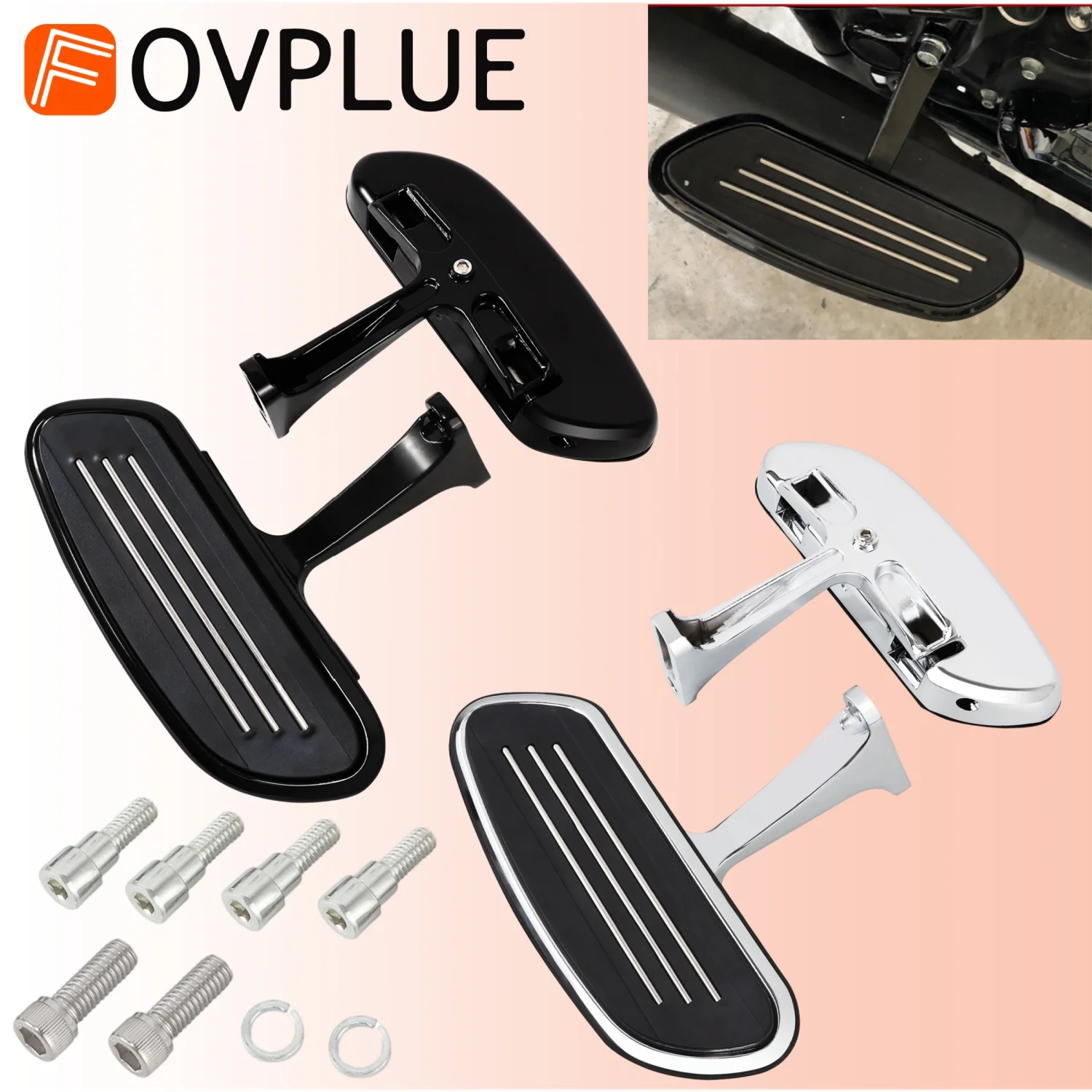 Motorcycle Passenger Footpegs Footboard Bracket Mount Kit For Harley Touring CVO Road Street Electra Glide Ultra Limited 1993-UP
Motorcycle Passenger Footpegs Footboard Bracket Mount Kit For Harley Touring CVO Road Street Electra Glide Ultra Limited 1993-UP