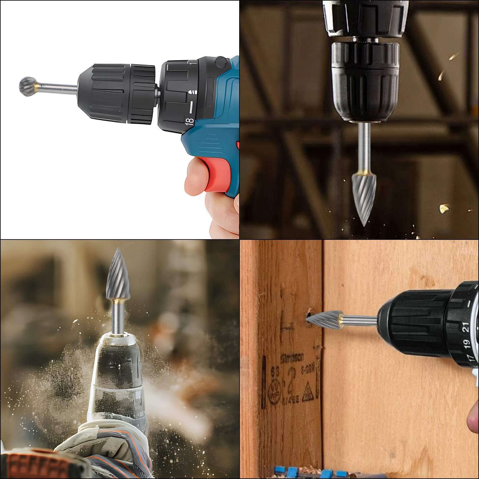 5pcs 100mm Long Single Cut Head Rotary Burrs Milling Cutters Set For Aluminum Steel Glass Wood Marble Carving Tools
5pcs 100mm Long Single Cut Head Rotary Burrs Milling Cutters Set For Aluminum Steel Glass Wood Marble Carving Tools