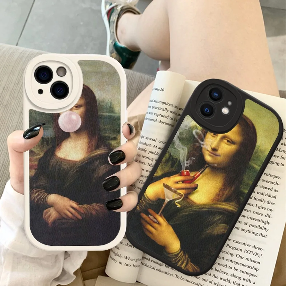 Funny Mona Lisa Phone Case Hard Leather For iPhone 14 13 12 Mini 11 14 Pro Max Xs X Xr 7 8 Plus Fundas
Funny Mona Lisa Phone Case Hard Leather For iPhone 14 13 12 Mini 11 14 Pro Max Xs X Xr 7 8 Plus Fundas