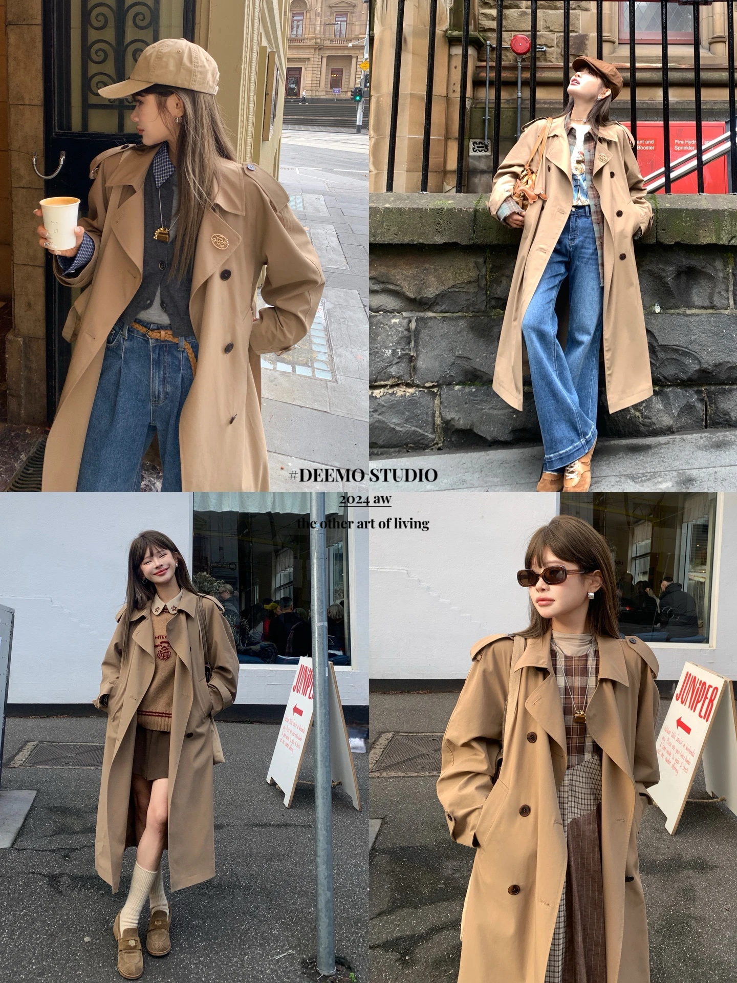 Deemo Studio the Rw Private Office Sle Coat Autumn Faionable Small Stature Long Sve Cotton Modal Fiber Straight Cut Coat
Deemo Studio the Rw Private Office Sle Coat Autumn Faionable Small Stature Long Sve Cotton Modal Fiber Straight Cut Coat