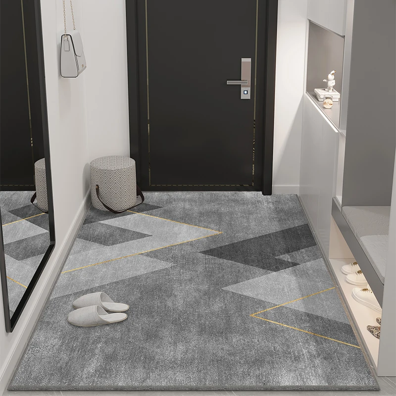 VIKAMA Striped Entrance Rug Geometric Living Room Mat Modern Hallway Floor Mat Wear-resistant and Easy to Clean Entrance Decor
VIKAMA Striped Entrance Rug Geometric Living Room Mat Modern Hallway Floor Mat Wear-resistant and Easy to Clean Entrance Decor