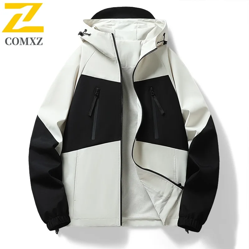 COMXZ мужские куртки повседневное ветрозащитное пальто с капюшоном для приключений на открытом воздухе однотонный дизайн дорожная легкая осенняя мотоциклетная куртка
COMXZ мужские куртки повседневное ветрозащитное пальто с капюшоном для приключений на открытом воздухе однотонный дизайн дорожная легкая осенняя мотоциклетная куртка