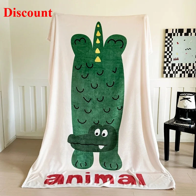 Milk fleece flannel blanket cartoon animal large version print casual blanket office nap casual blanket
Milk fleece flannel blanket cartoon animal large version print casual blanket office nap casual blanket