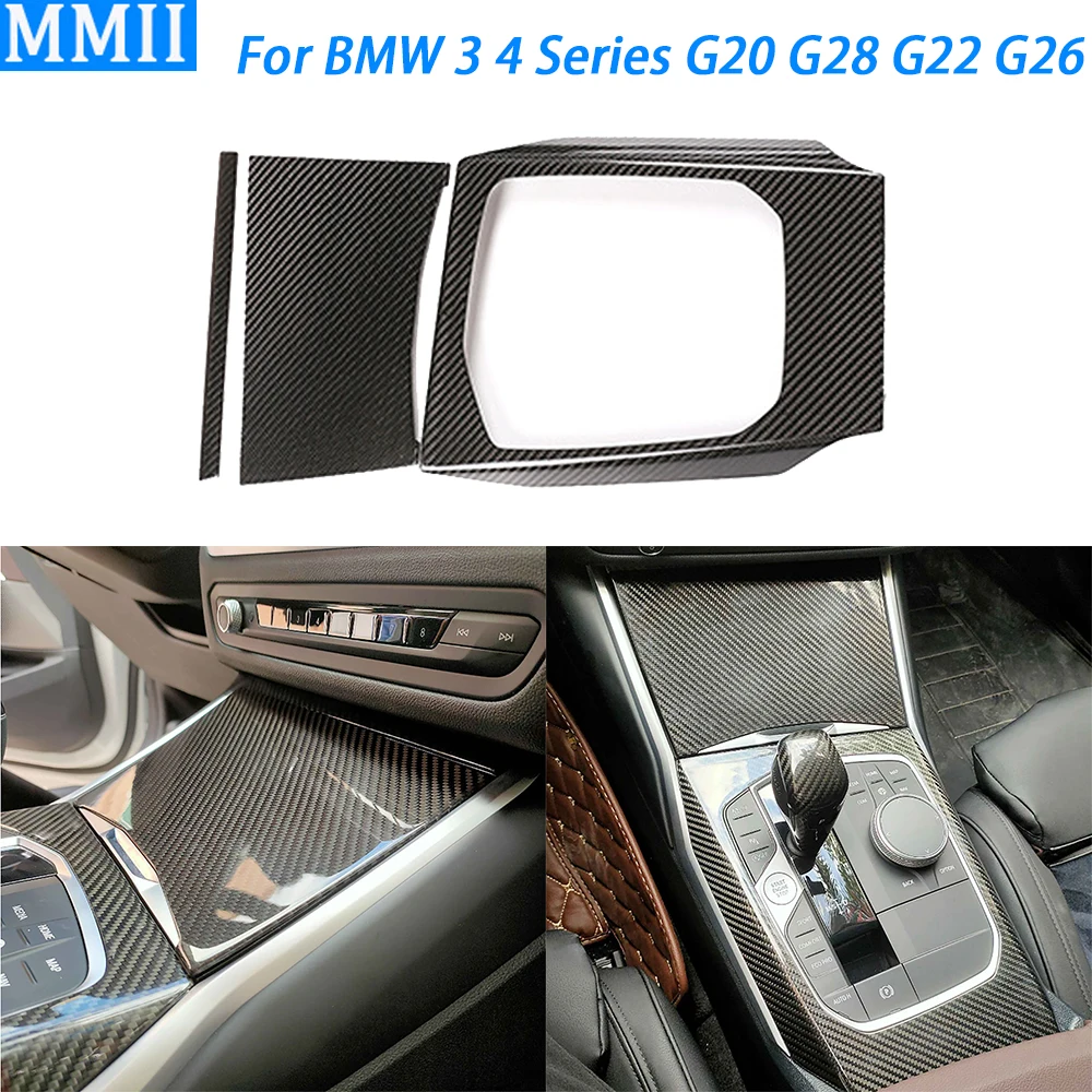 For BMW 3 4 Series G20 G28 G22 G26 M3 G80 M4 G82 Real Dry Carbon Fiber Gear Shift Storage Box Cover Car Modification Accessories
For BMW 3 4 Series G20 G28 G22 G26 M3 G80 M4 G82 Real Dry Carbon Fiber Gear Shift Storage Box Cover Car Modification Accessories