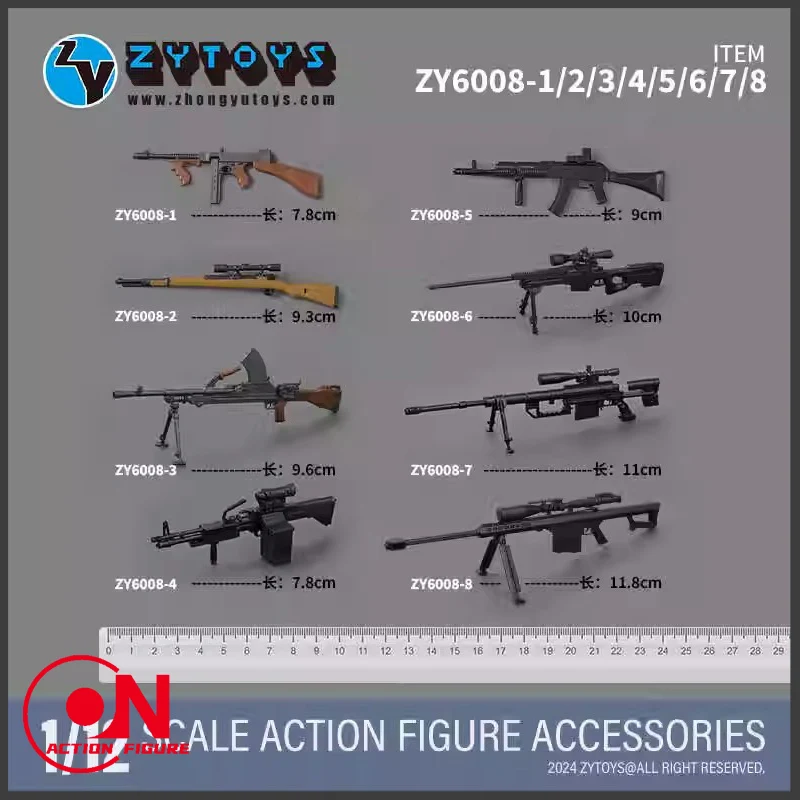 ZYTOYS 1/12 ZY6008 Набор оружия M1928 98K Снайперская винтовка Bren MK43 AK74M MK13 M200 M82A1 Модель для 6-дюймовой фигурки солдата
ZYTOYS 1/12 ZY6008 Набор оружия M1928 98K Снайперская винтовка Bren MK43 AK74M MK13 M200 M82A1 Модель для 6-дюймовой фигурки солдата