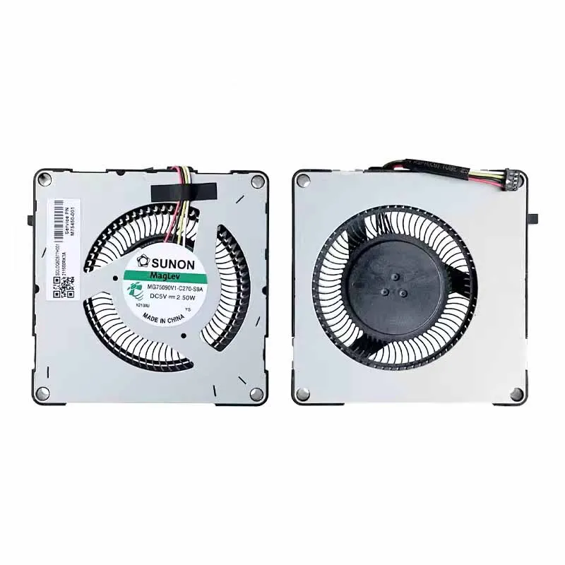 Новый ноутбук CPU вентилятор охлаждения для HP Chromebase 22-AA AIO M75450-001 DC5V
Новый ноутбук CPU вентилятор охлаждения для HP Chromebase 22-AA AIO M75450-001 DC5V