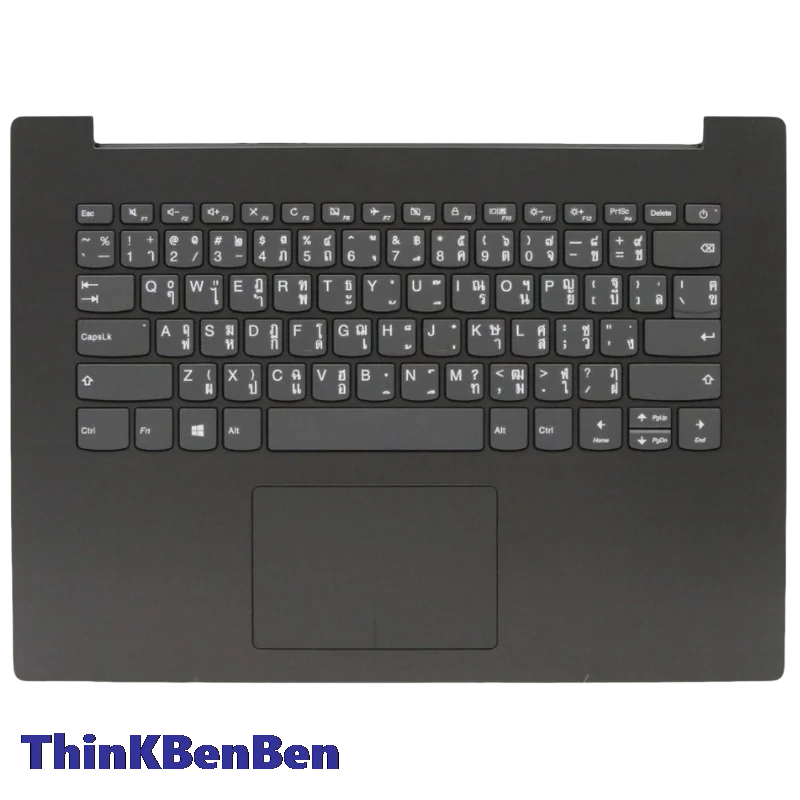 TH Thai Iron Gray Keyboard Upper Case Palmrest Shell Cover For Lenovo Ideapad 320 14 14ISK 14IKB 14IAP 14AST 5CB0N82324
TH Thai Iron Gray Keyboard Upper Case Palmrest Shell Cover For Lenovo Ideapad 320 14 14ISK 14IKB 14IAP 14AST 5CB0N82324