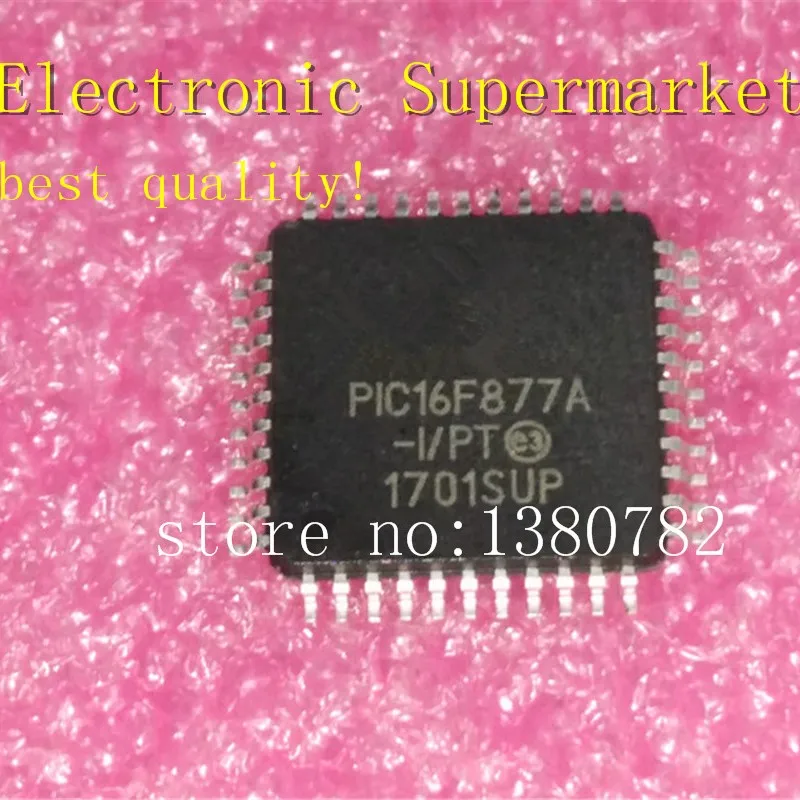 Free Shipping 10pcs-50pcs PIC16F877A-I/PT PIC16F877A QFP-44 New original IC In stock!
Free Shipping 10pcs-50pcs PIC16F877A-I/PT PIC16F877A QFP-44 New original IC In stock!