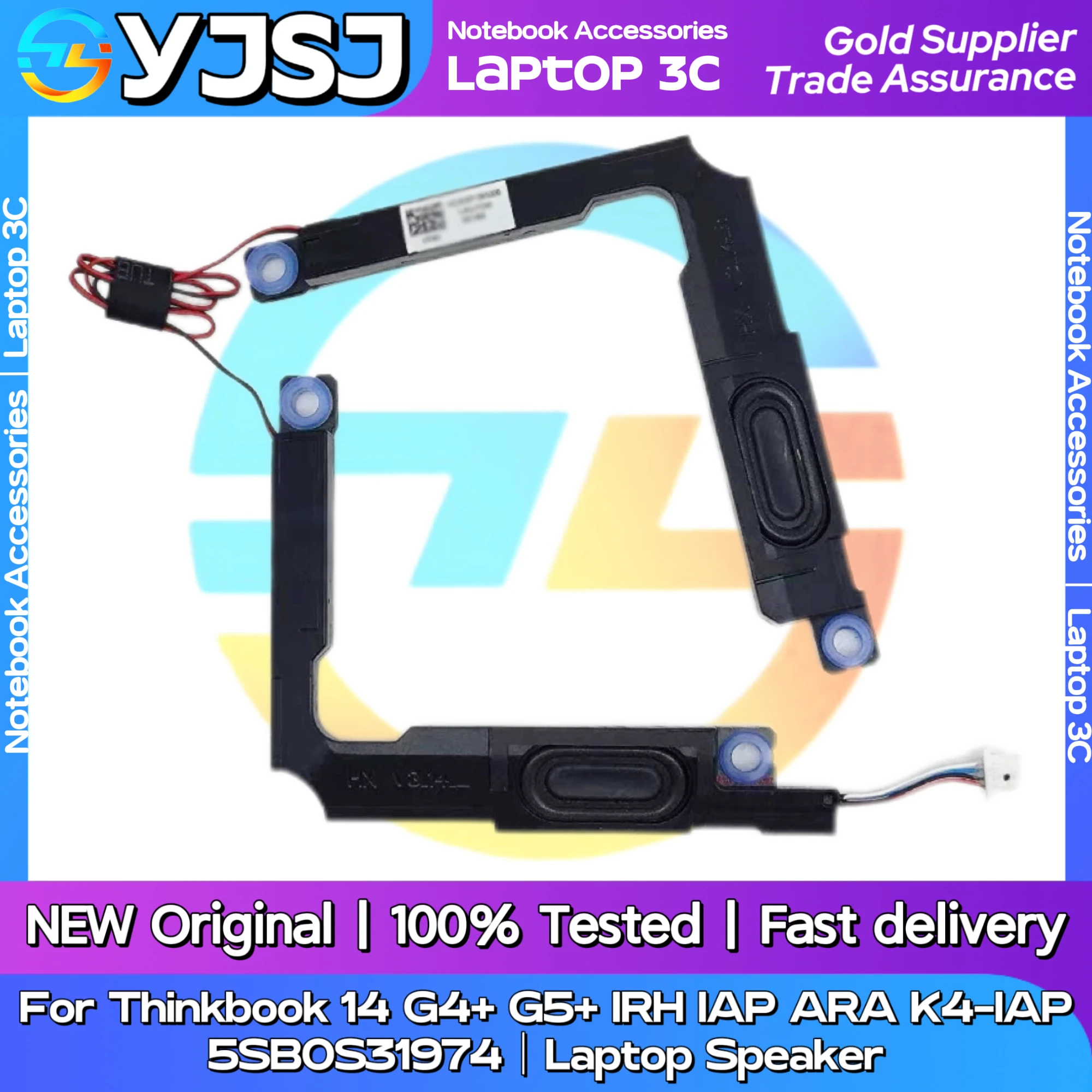 New Original Laptop Notebook Audio Speaker For Thinkbook 14 G4+ G5+ IRH IAP ARA K4-IAP 5SB0S31974 Built in horn audio
New Original Laptop Notebook Audio Speaker For Thinkbook 14 G4+ G5+ IRH IAP ARA K4-IAP 5SB0S31974 Built in horn audio