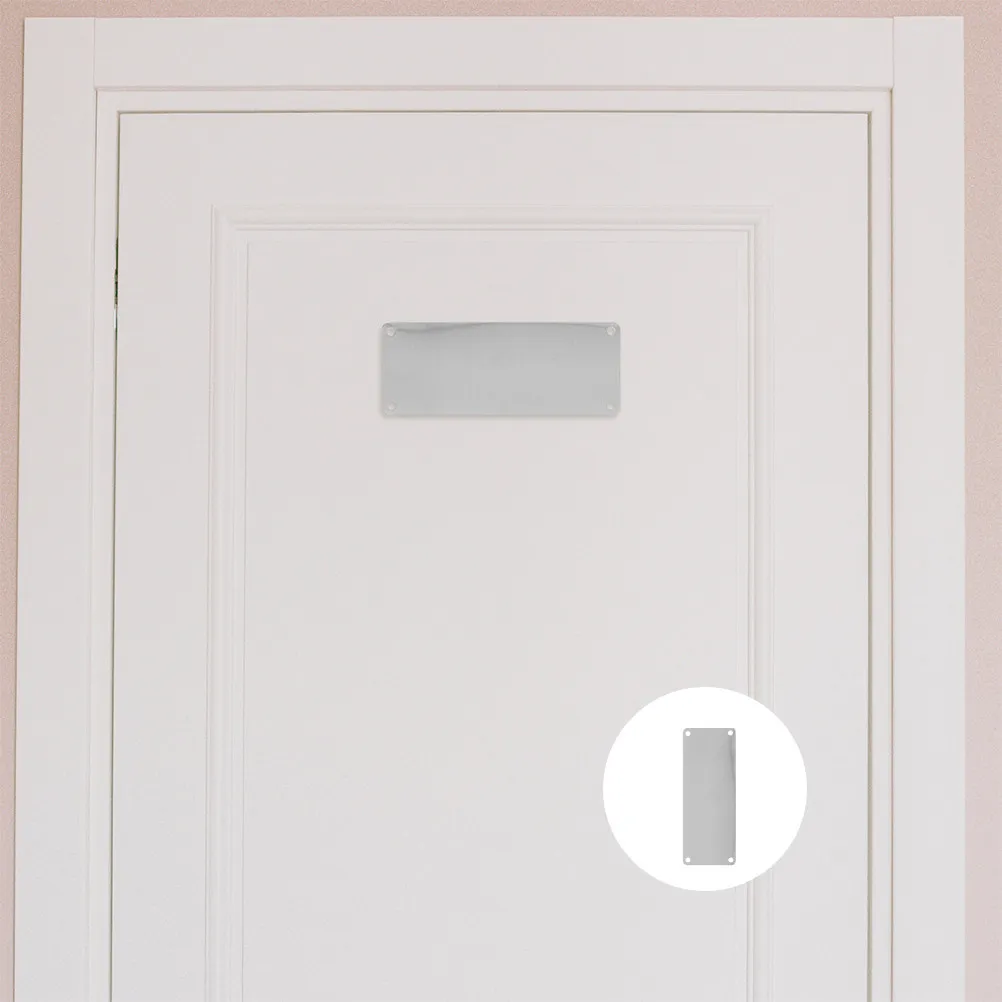 10Pcs Stainless Steel Blank Name Plates Rectangle Engraving Metal Tags DIY Clear Marking Office Door Hotel Printing Name Plate
10Pcs Stainless Steel Blank Name Plates Rectangle Engraving Metal Tags DIY Clear Marking Office Door Hotel Printing Name Plate